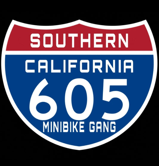 OG 605 Minibike Gang Sticker